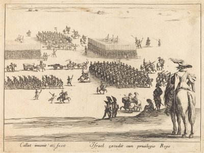 The Review, c. 1627-1628 by Jacques Callot