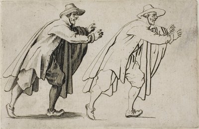 The Running Man, from The Caprices by Jacques Callot