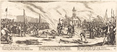 The Stake by Jacques Callot
