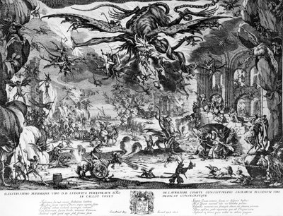 The Temptation of Saint Anthony by Jacques Callot