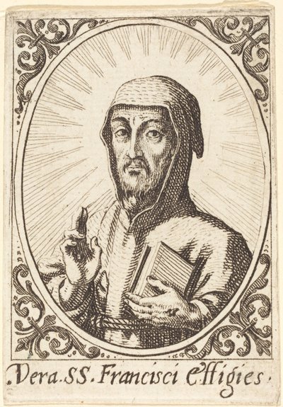 The True Effigy of Saint Francis by Jacques Callot