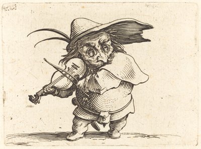 The Violin Player by Jacques Callot