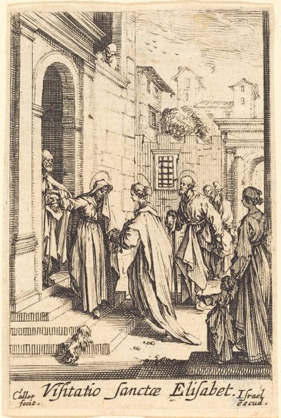 The Visitation by Jacques Callot