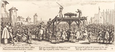 The Wheel by Jacques Callot
