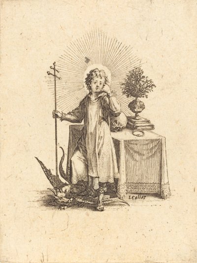 The Young Jesus by Jacques Callot