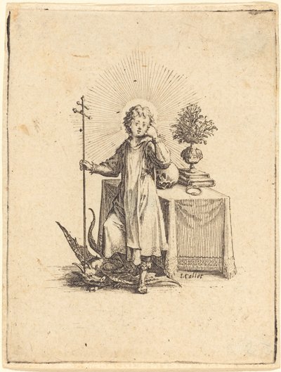 The Young Jesus by Jacques Callot