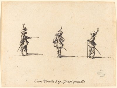 Unarmed Drill by Jacques Callot