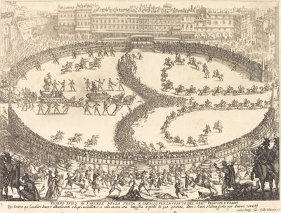 View of the Festival by Jacques Callot