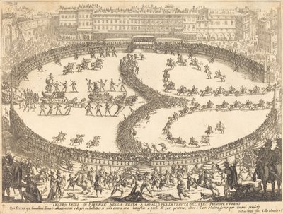 View of the Festival by Jacques Callot