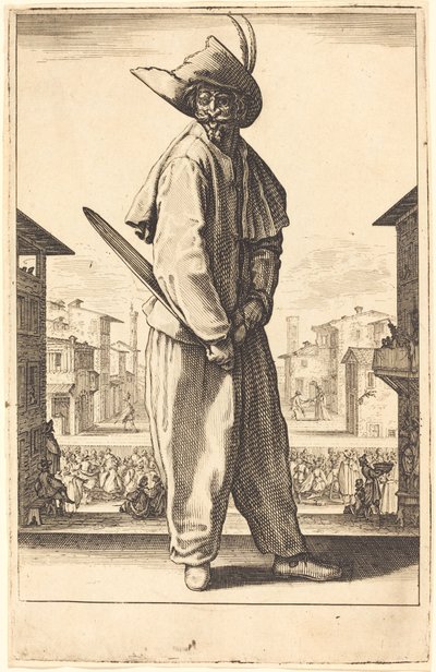 Zanni by Jacques Callot
