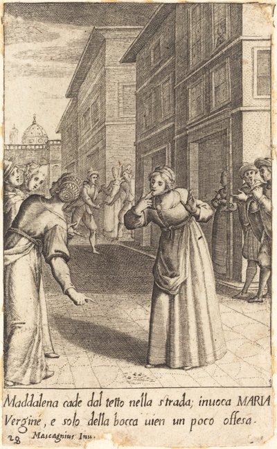 Maddalena by Jacques Callot after Donato Mascagni