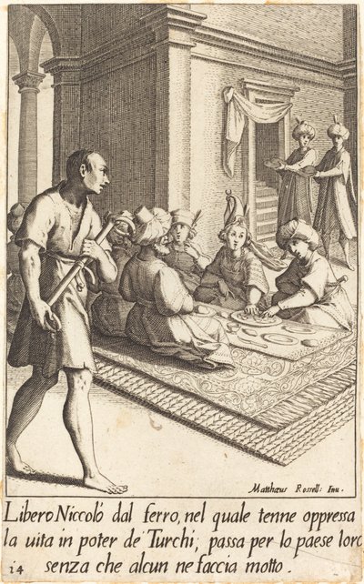 Niccolo by Jacques Callot after Matteo Rosselli