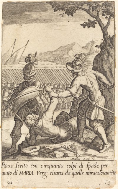 Rocco by Jacques Callot after Matteo Rosselli