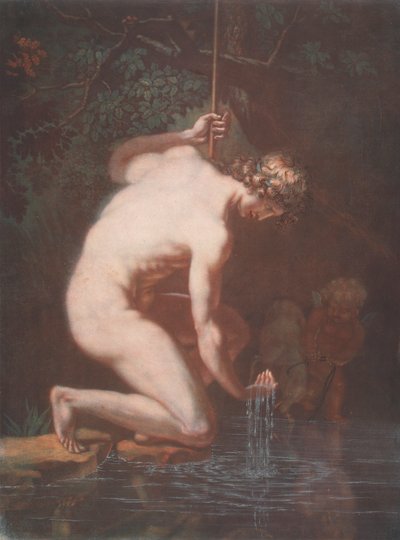 Narcissus by Jacques Christophe Le Blon