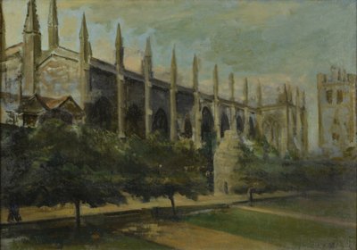New College, Oxford by Jacques Emile Blanche