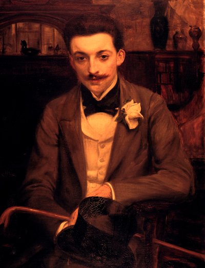 Portrait of P. Louys by Jacques Emile Blanche