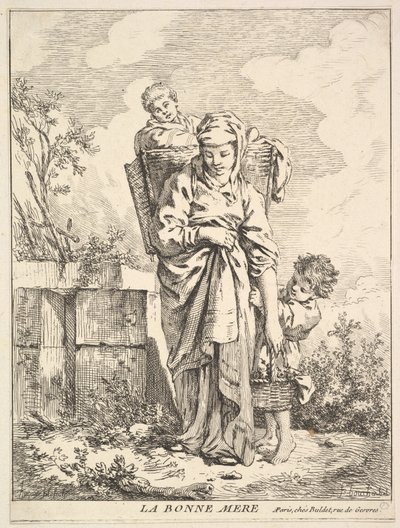 The Good Mother by Jacques Gabriel Huquier