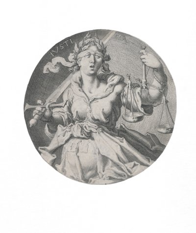 Justice, 1593 by Jacques Gheyn