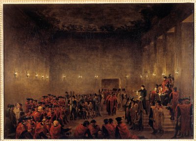 Le 18 brumaire year VIII by Jacques Henri Sablet