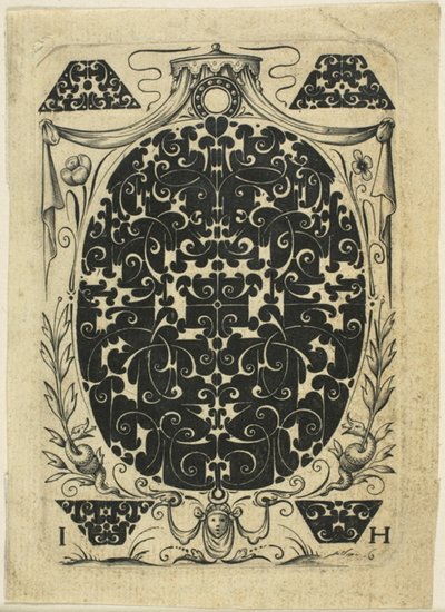 Ornamental Plate II by Jacques Hurtu