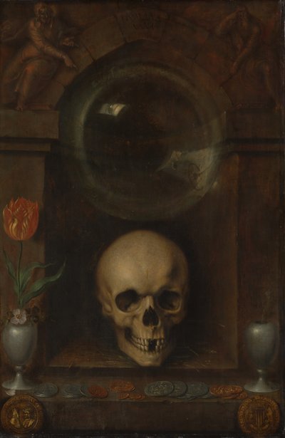 Vanitas Still Life by Jacques II de Gheyn