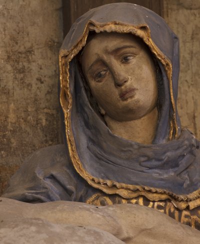 Pieta (detail) by Jacques Jubert