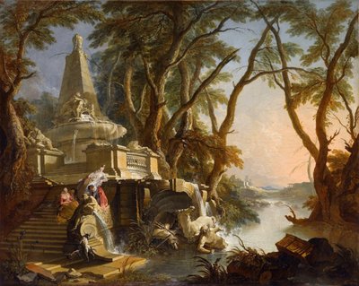 Imaginary Landscape: The River by Jacques Lajoue de