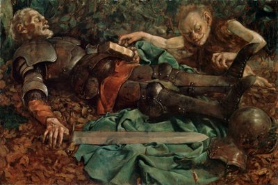 The Wounded Knight by Jacques Laudy