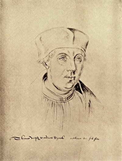 Cardinal Wolsey by Jacques Leboucq