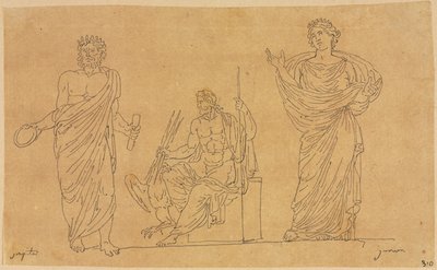 Gods and Goddess by Jacques Louis David