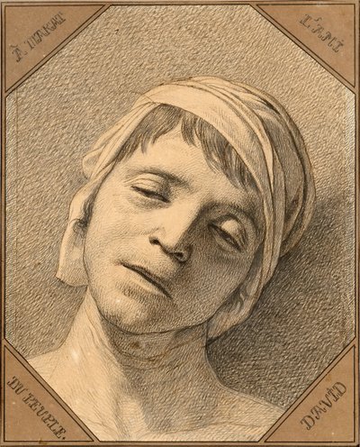 Jean Paul Marat by Jacques Louis David
