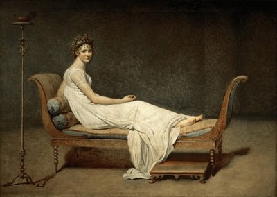 Madame Récamier, née Julie Bernard by Jacques Louis David
