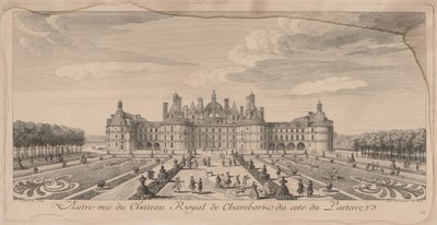 Chateau Chambord from the Gardens by Jacques Rigaud