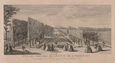 Flower Garden of Chateau Rambouillet by Jacques Rigaud