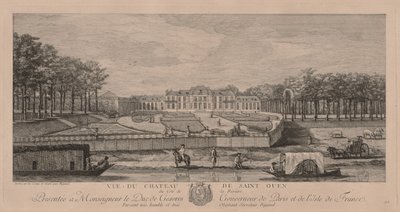 The Chateau of Saint Ouen by Jacques Rigaud