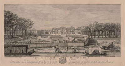 The Chateau of Saint Ouen by Jacques Rigaud