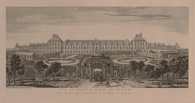 The Royal Hospital of Bicestre by Jacques Rigaud