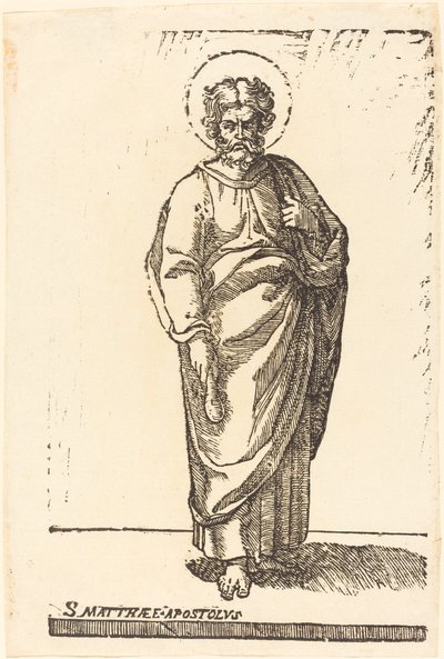 Saint Matthew by Jacques Stella