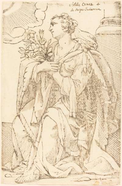 Sibylla Cimmeria by Jacques Stella