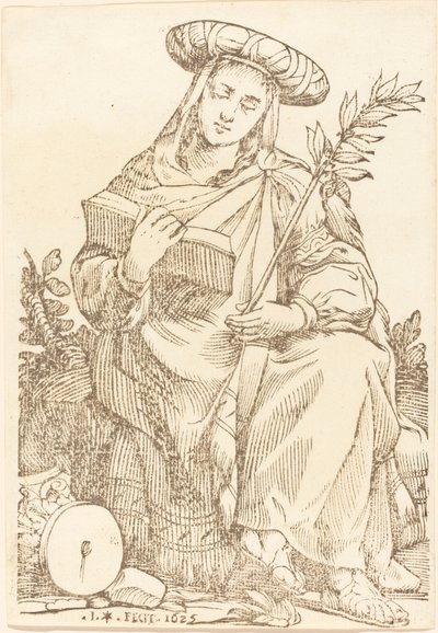 Sibylla Libyca by Jacques Stella