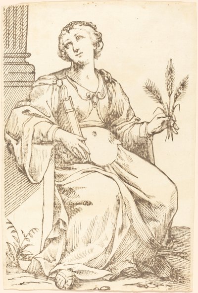 Sibylla Samia by Jacques Stella