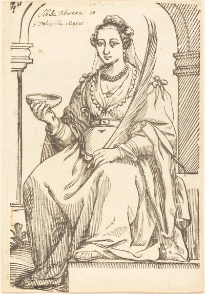 Sibylla Tiburtina by Jacques Stella