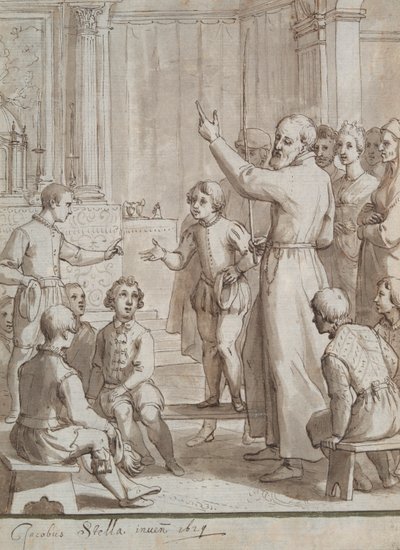 St. Philip as a Tutor by Jacques Stella
