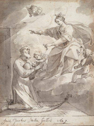 St. Philip in Prison by Jacques Stella