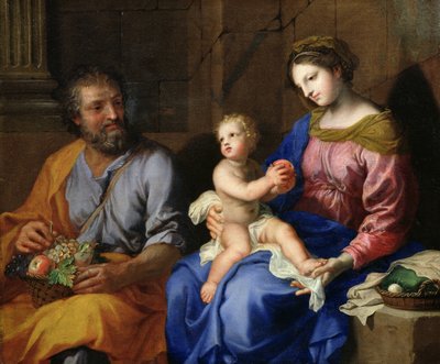 The Holy Family by Jacques Stella