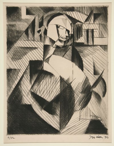 Portrait by Jacques Villon
