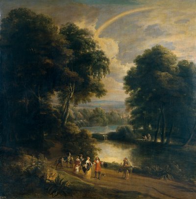 Landscape along a River by Jacques d