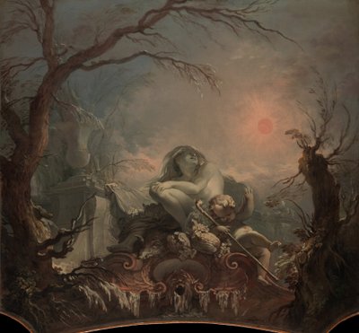 Allegory of Winter by Jacques de Lajoue II
