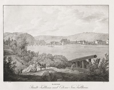 Bavaria, City of Kellheim and Neu-Kellheim Colony by Jakob Alt
