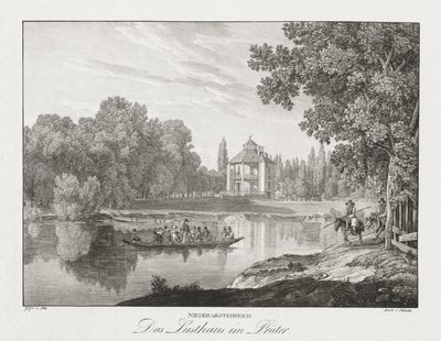 Nieder-Österreich, Das Lusthaus im Prater by Jakob Alt